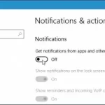 چگونه نوتیفیکیشن های ویندوز را غیرفعال کنیم؟