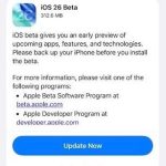 اپل آپدیت iOS 26 Developer Beta را برای رفع مشکل جدی در باتری عرضه کرد