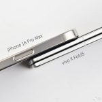 ببینید: مقایسه ضخامت ویوو X Fold 5 و آیفون ۱۶ پرو مکس