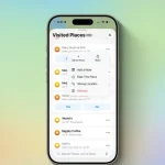 اپل مپس قابلیت جذابی در iOS 26 دریافت کرد