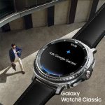 پوستر گلکسی واچ ۸ به اولین حضور Gemini در ساعت‌های هوشمند اشاره دارد