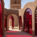 معماری هوش مصنوعی در امارات؛ کانسپت اقامتگاه بومگردی با الهام از سنتهای ایرانی (تصویری)