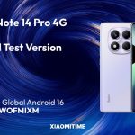 گوشی ردمی نوت ۱۴ پرو 4G بهزودی آپدیت HyperOS 3 را دریافت میکند