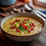 سوپ مقوی برای سرماخوردگی و گلودرد با جو دوسر پرک