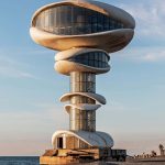 فانوس دریایی آناکلیا؛ زیبایی معماری پست‌مدرن گرجستان (+عکس)