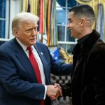 کریستیانو رونالدو با دونالد ترامپ دیدار کرد + تصاویر