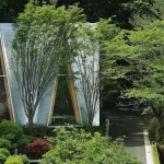 معماری بی نظیر یک عبادتگاه در ژاپن/ اینجا همه چیز هست؛ از هنر تا آرامش (+فیلم و عکس)