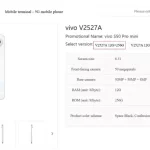 مشخصات کامل ویوو X300 FE لو رفت؛ پرچمداری کوچک با باتری غول‌پیکر