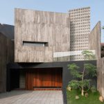 خانه‌ای با ۱۰ درجه انحراف! (+تصاویر)