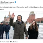 عکس جدید بشار اسد در میدان سرخ روسیه ساخته هوش مصنوعی است؟