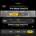 کنترل‌های حرفه‌ای Expert RAW به برنامه دوربین اصلی سامسونگ می‌آیند: یکپارچه‌سازی با One UI 8.5